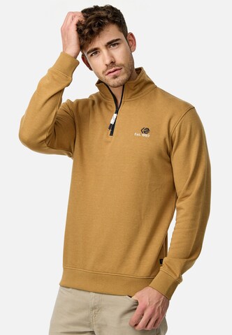 Sweat-shirt 'Corey' INDICODE JEANS en marron