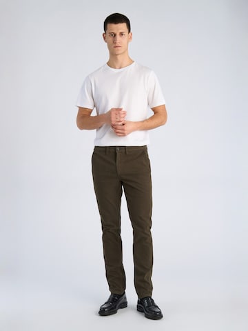 Lindbergh - Slimfit Pantalón chino en verde