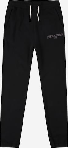 Abercrombie & Fitch Панталон в черно: отпред