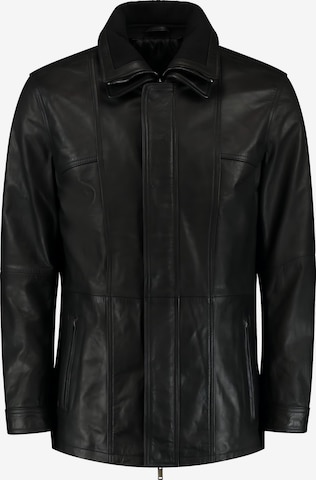 Veste d’hiver 'BUFF FLEX PARKA 2 IN 1' CYCAS D'OR en noir : devant