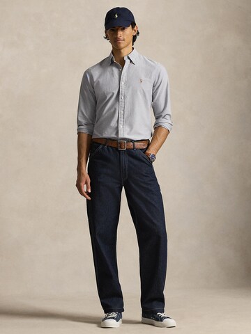 Polo Ralph Lauren Слим Рубашка в Синий