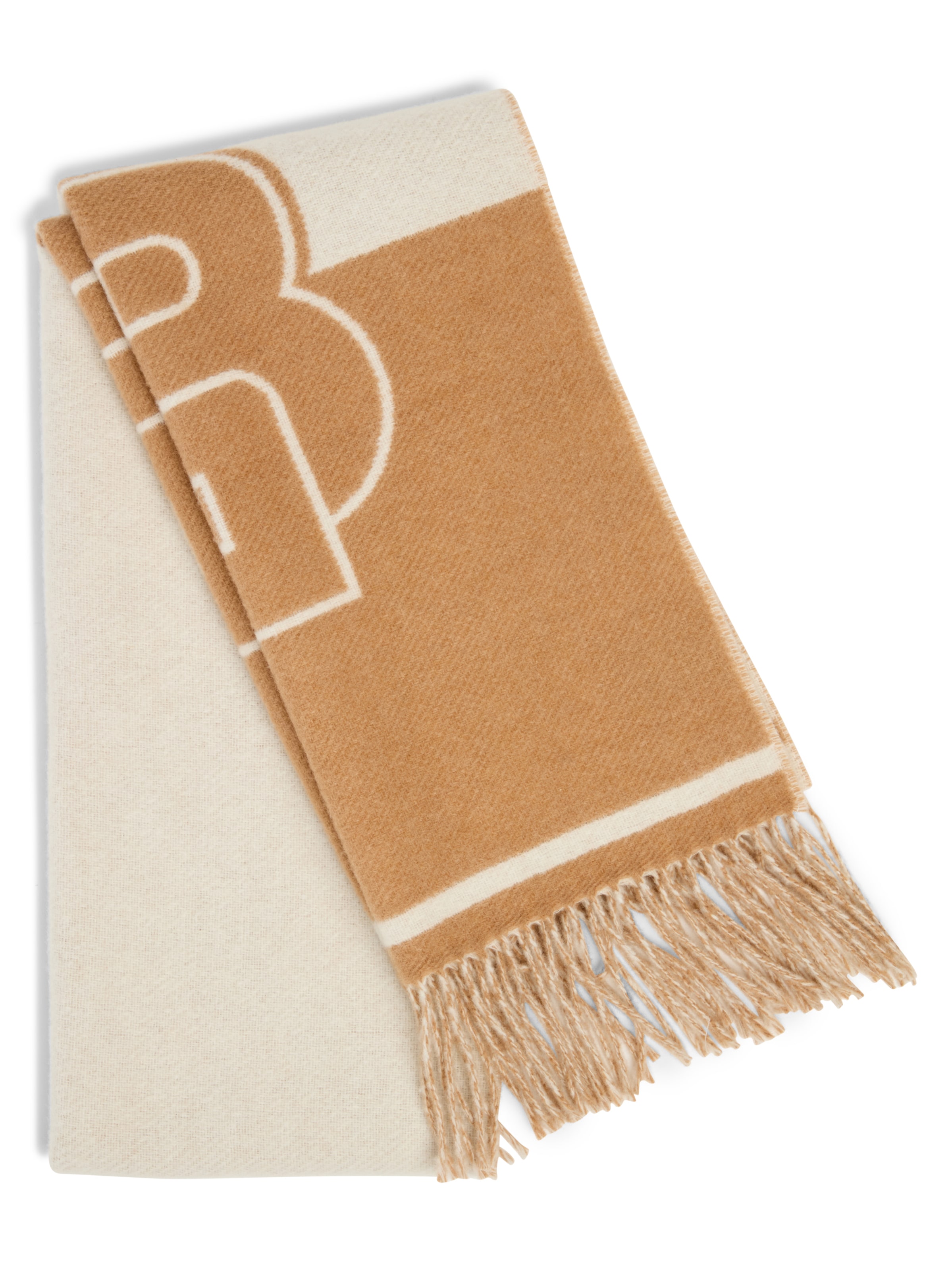 BOSS Schal 'Vianna' in Beige: Vorderseite