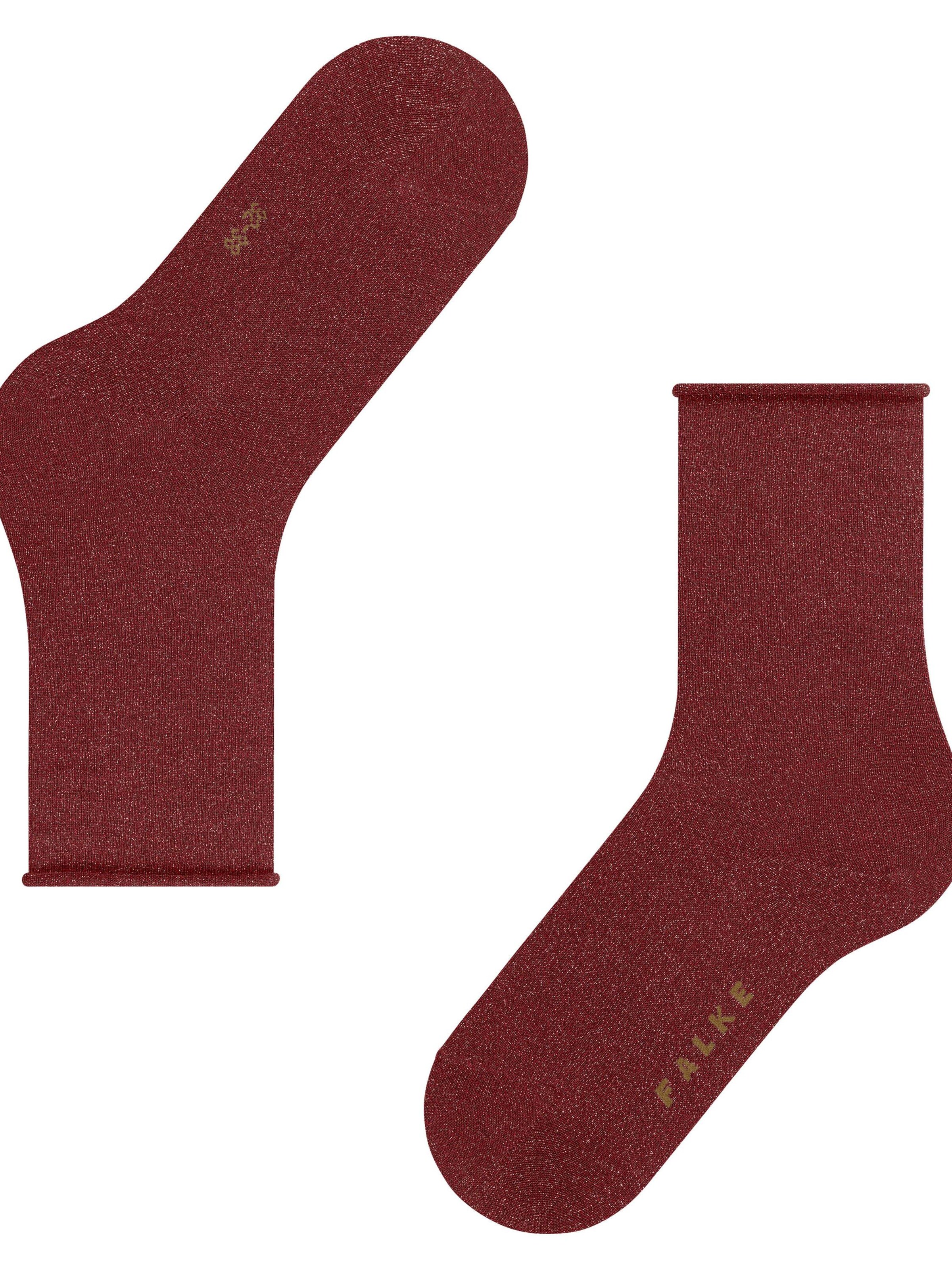 FALKE Socks 'Shiny' in Red