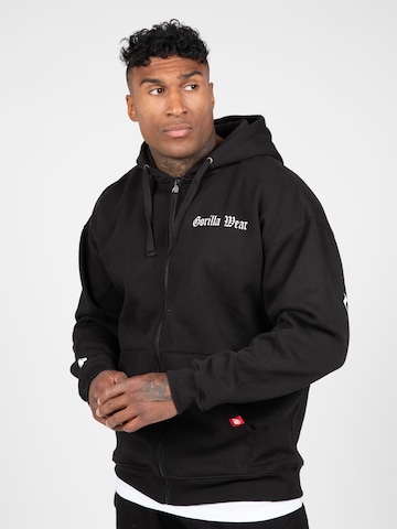 Gorilla Wear Sweatshirt 'Utah' in Zwart: voorkant