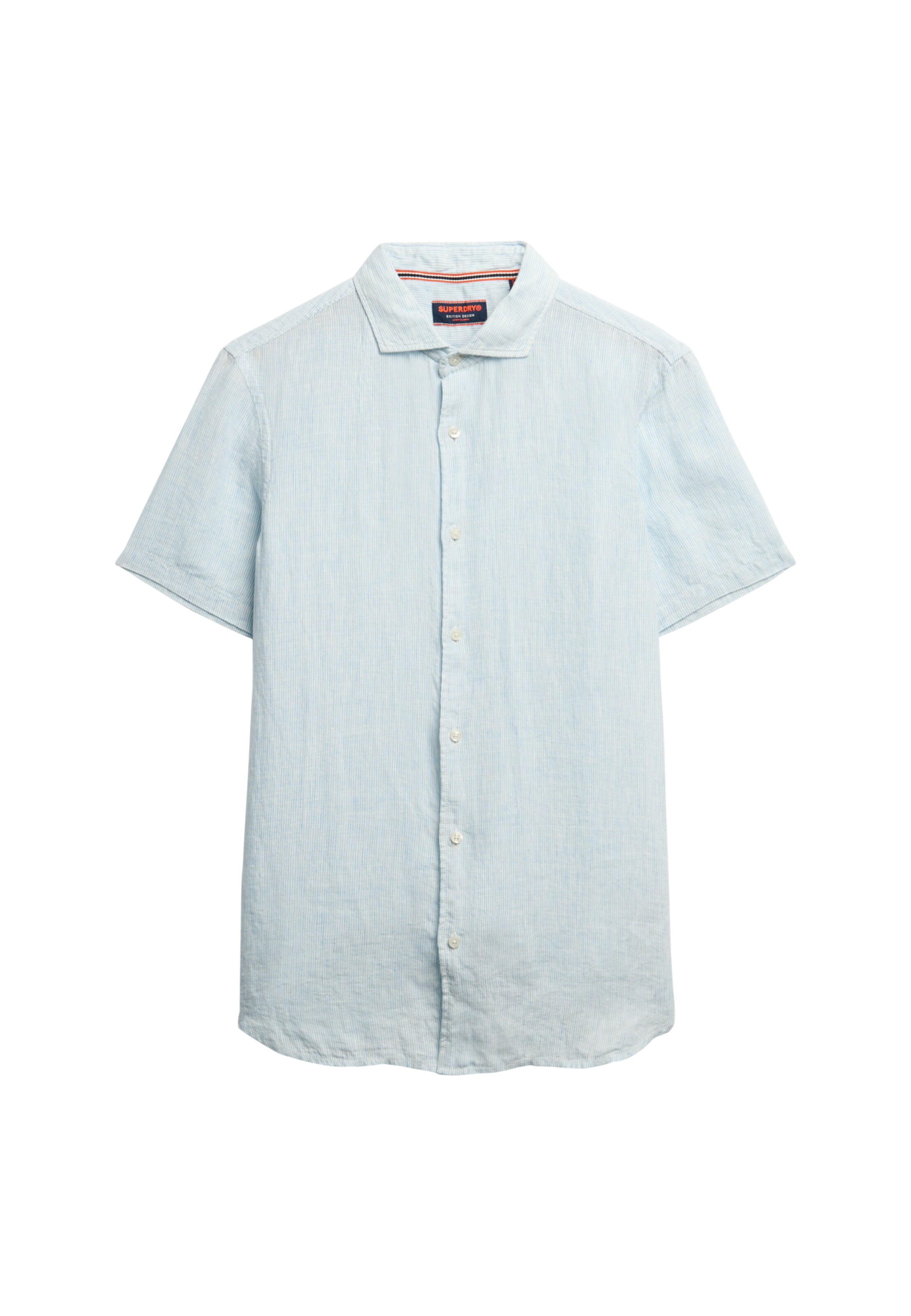 Superdry Button Up Shirt in Blue: front