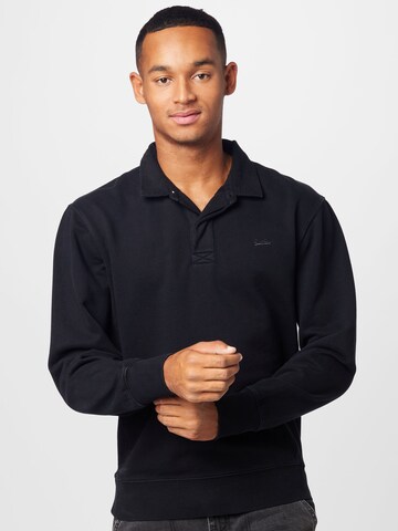 Superdry Sweatshirt i svart: framsida