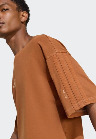 ADIDAS SPORTSWEAR Performance shirt in Brown