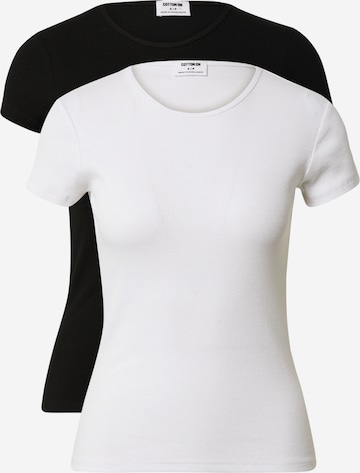 Cotton On Shirt in Black: front