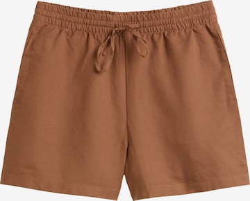 Marc O'Polo DENIM Loosefit Shorts in Braun: Vorderseite