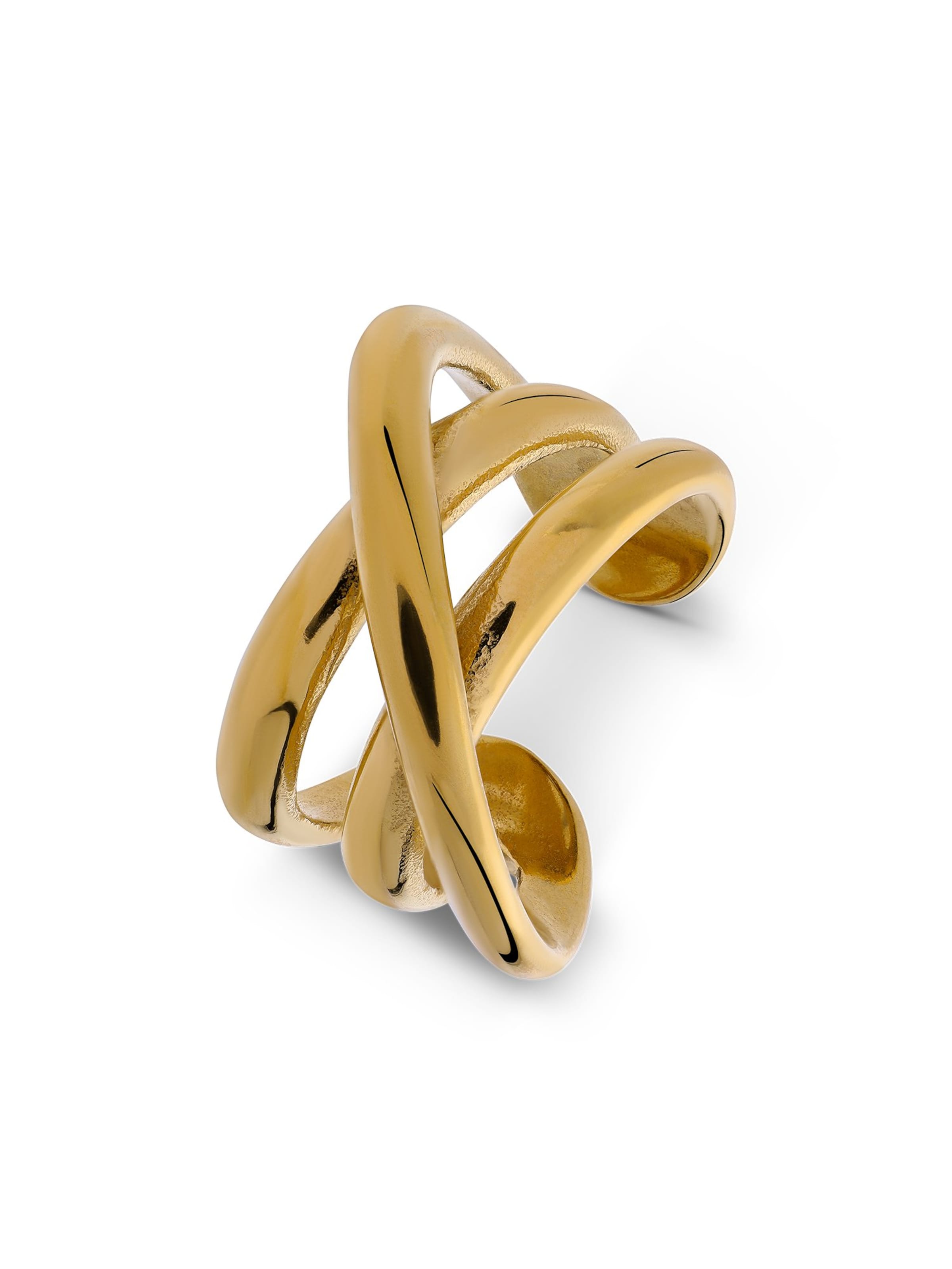 Lucardi Ringe in Gold: Vorderseite