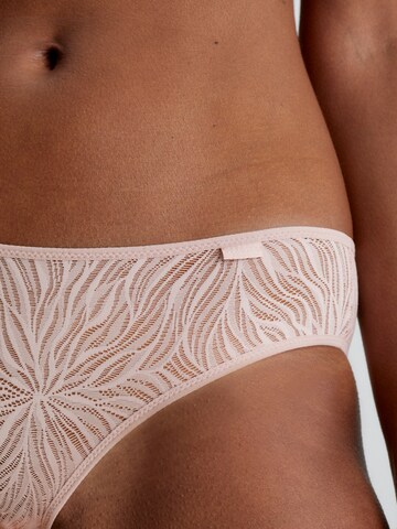 Calvin Klein Underwear Slip 'Sheer Marquisette' in Roze