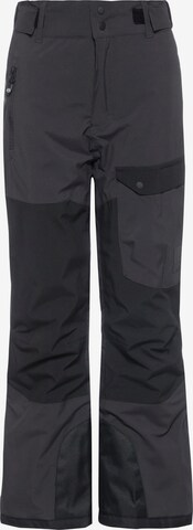 COLOR KIDS Regular Athletic Pants in Grey: front