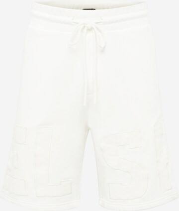 Elias Rumelis Regular Pants in White: front