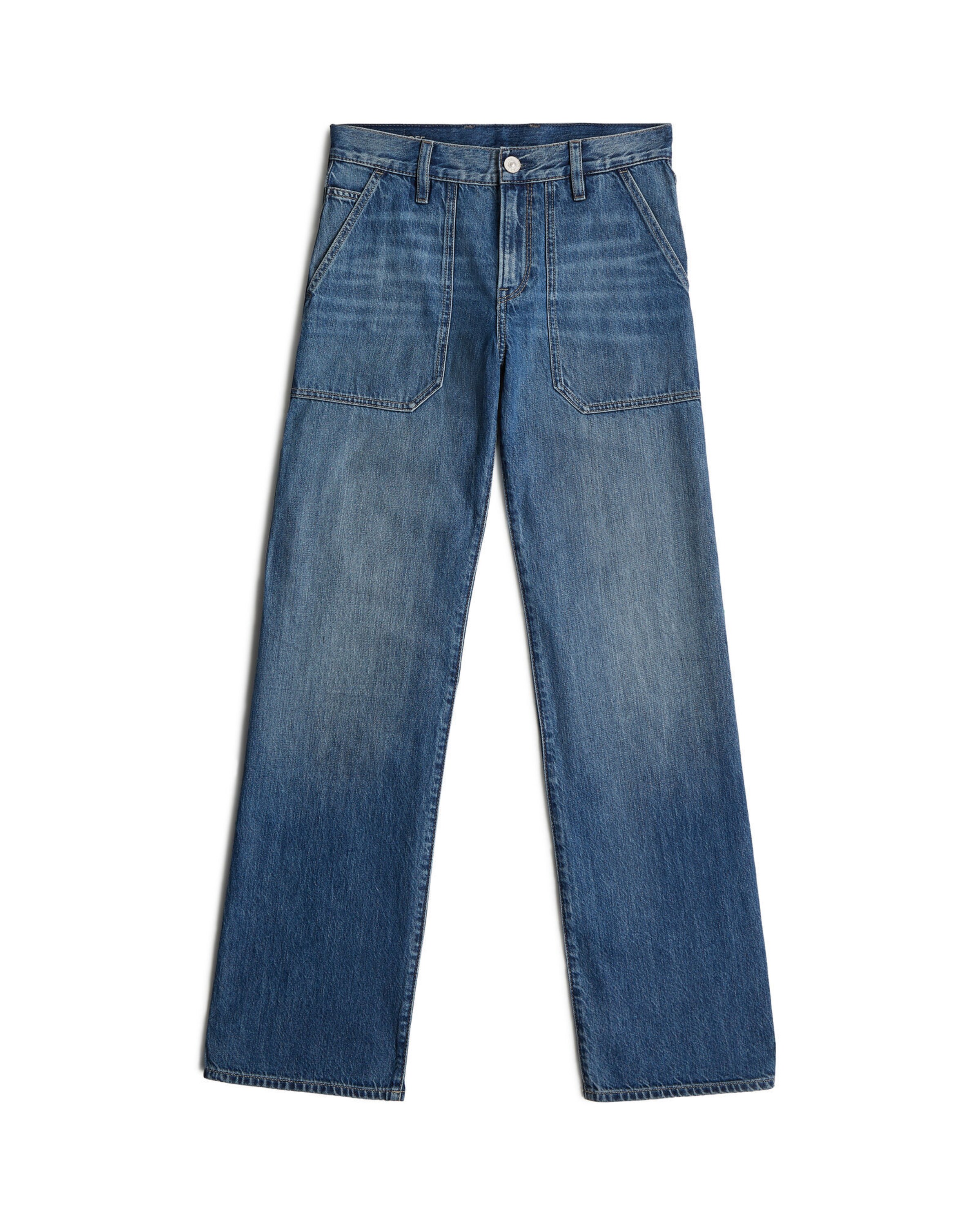 G-STAR Loosefit Jeans in Blau: Vorderseite
