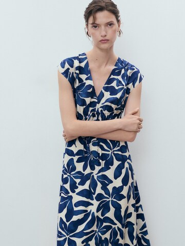 MANGO Summer dress 'JAMIE' in Blue