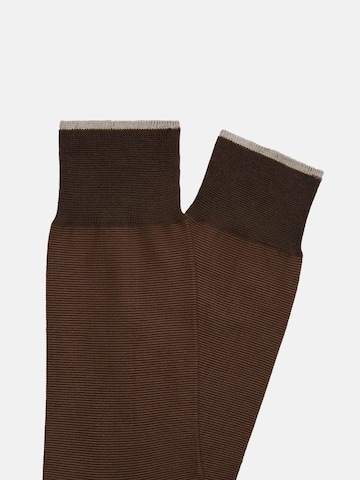 Chaussettes Boggi Milano en marron