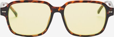 Pull&Bear Solbriller i okker / mørkebrun / lysegul, Produktvisning