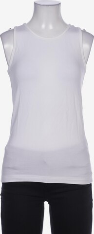 COS Top & Shirt in XS in White: front