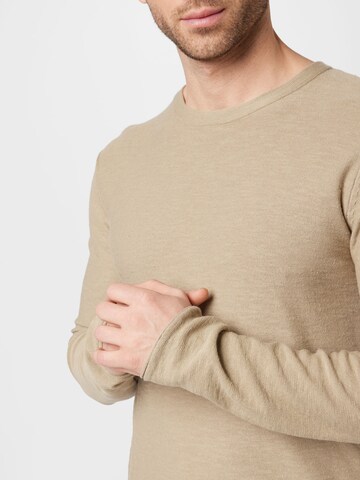 JACK & JONES - Pullover 'ERNST' em bege