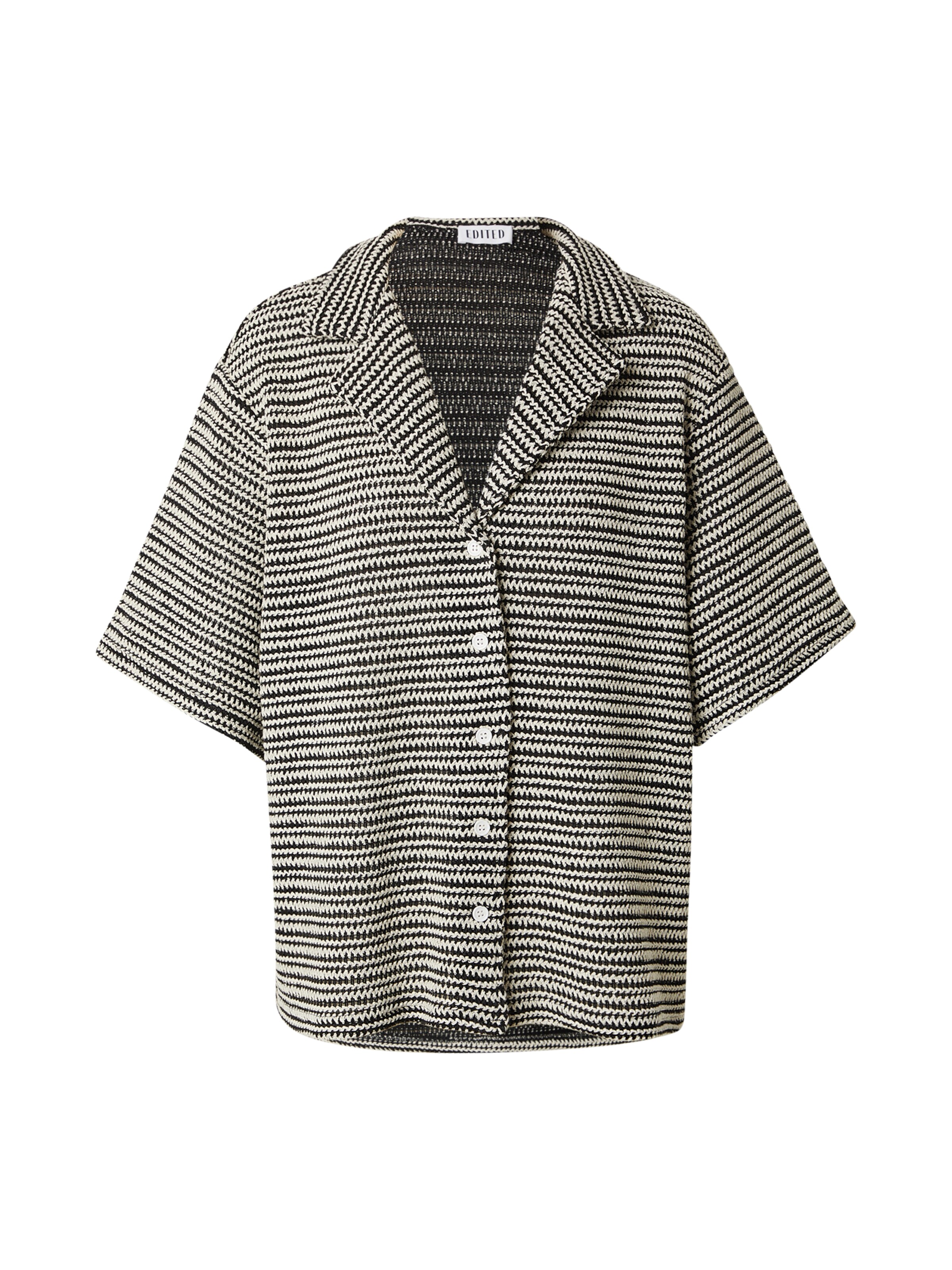 melns EDITED T-Krekls 'Karlotta': no priekšpuses