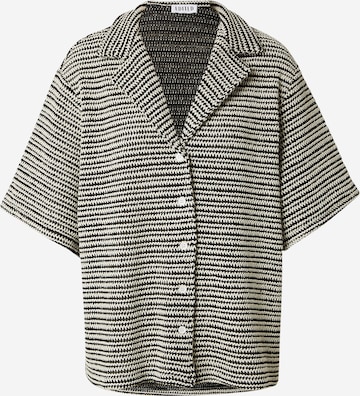 juoda EDITED Marškinėliai 'Karlotta': priekis