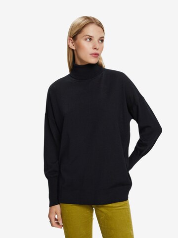 ESPRIT Sweater in Black: front