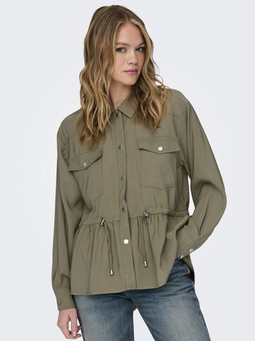 Giacca di mezza stagione di ONLY in verde: frontale