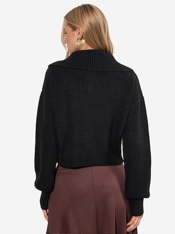 Viorna Knit cardigan 'Strickjacken' in Black