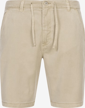 Regular Pantalon 'Vino' INDICODE JEANS en beige : devant
