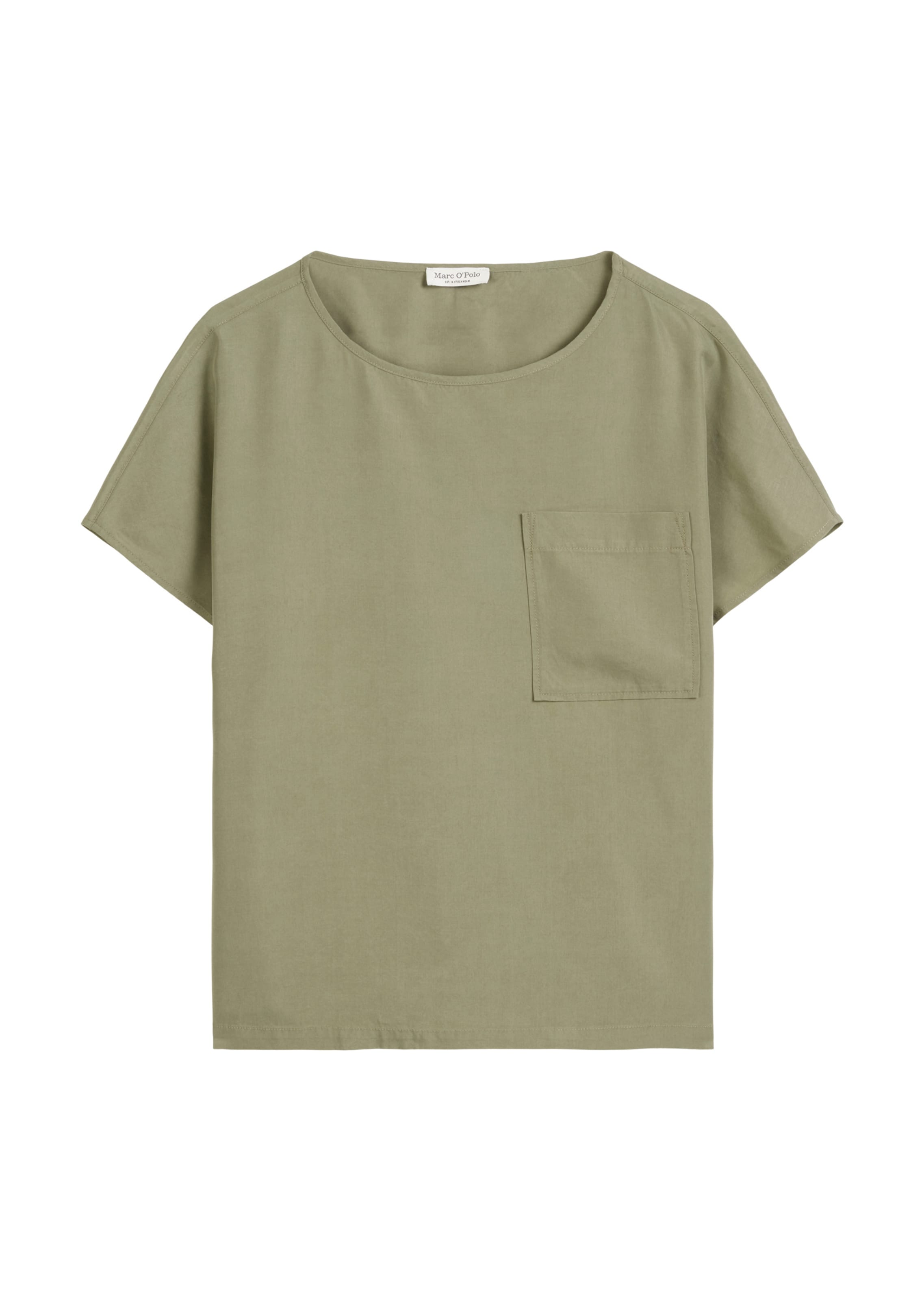 T-shirt Marc O'Polo en vert : devant