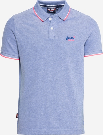 Superdry Shirt in Blauw: voorkant