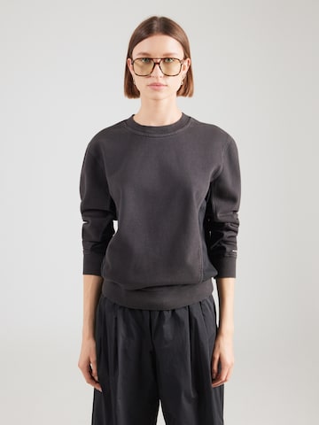 G-STAR Sweatshirt in Schwarz: Vorderseite