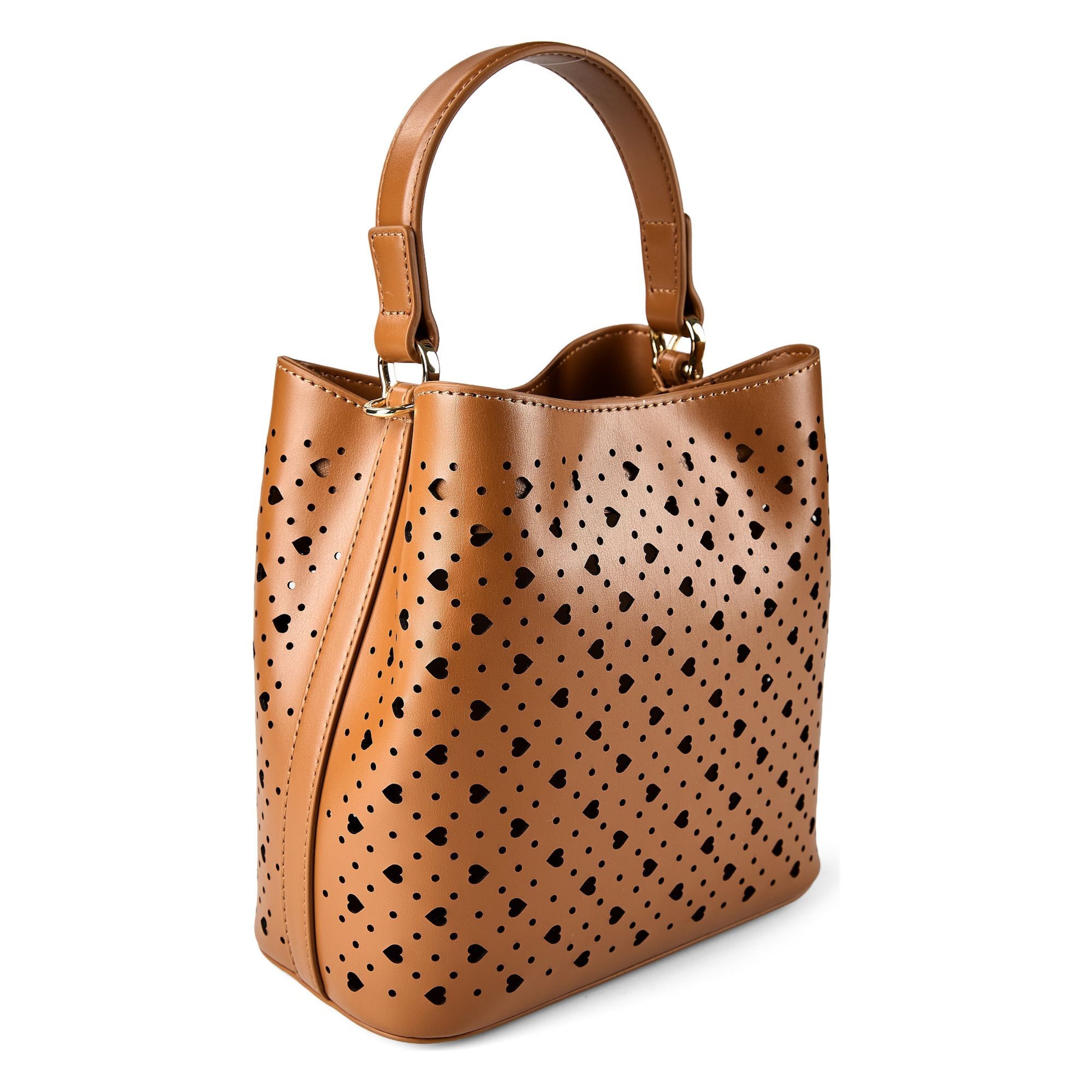 Love Moschino Schoudertas in Bruin