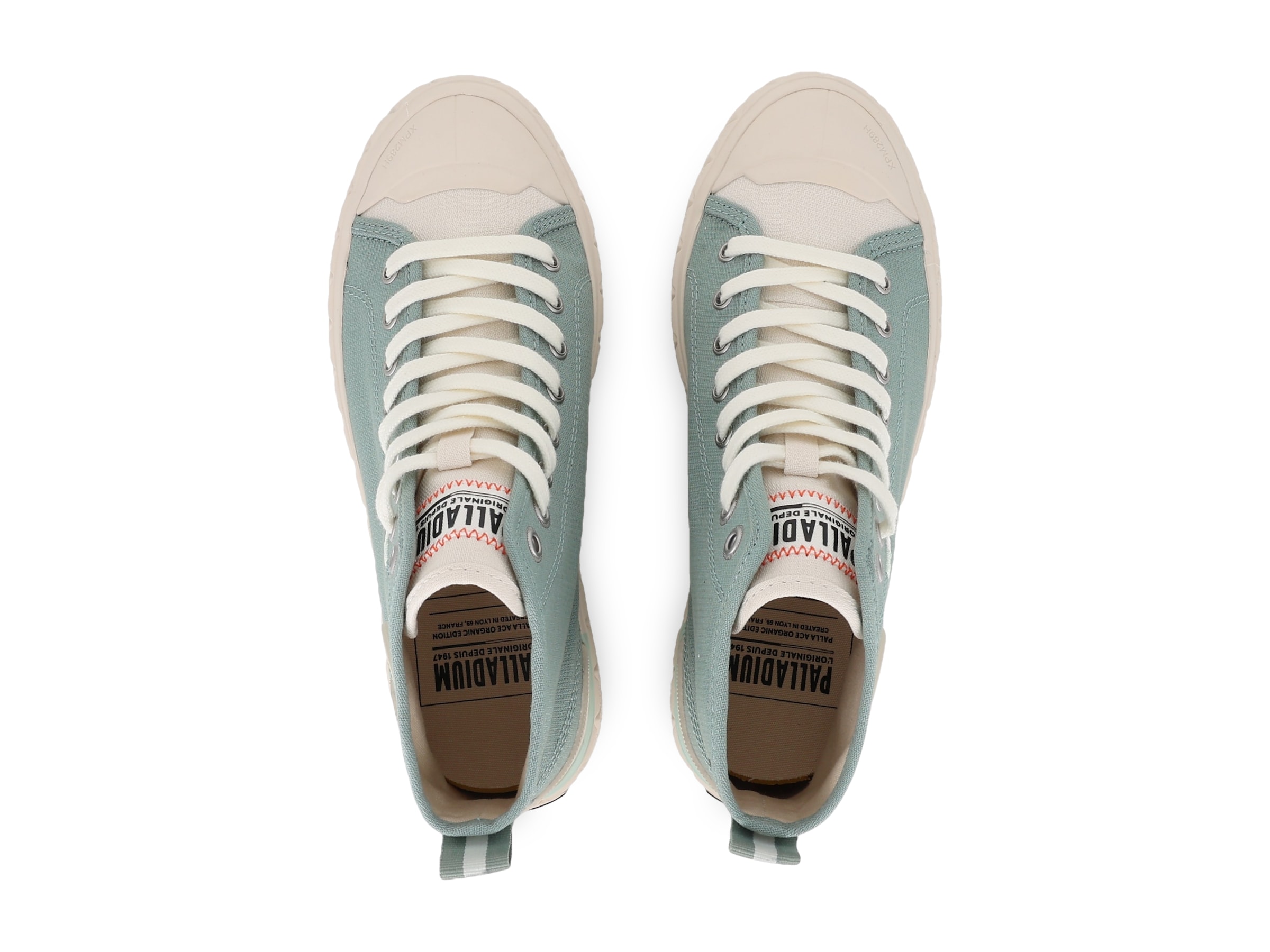 Palladium High-Top Sneakers in Green