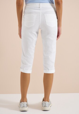 CECIL Slim fit Pants in White