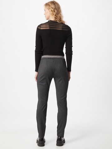 Coupe slim Pantalon 'Easy' MAC en gris