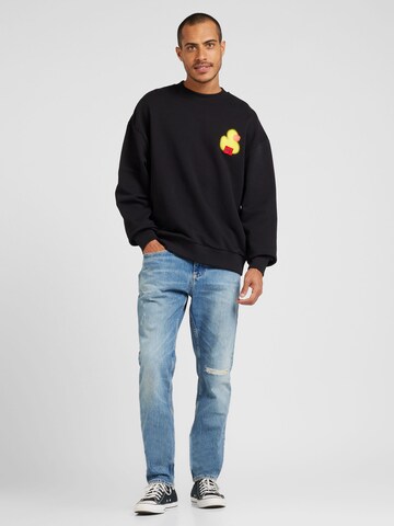 HUGO Sweatshirt 'Ditrus' in Schwarz