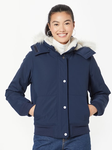 Veste mi-saison HOLLISTER en bleu : devant