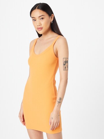 Robe Cotton On en orange : devant