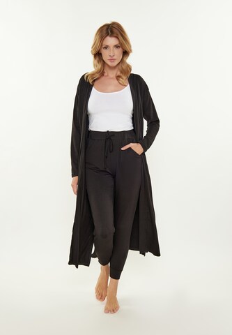 Usha - Tapered Pantalón 'Fashion Look' en negro