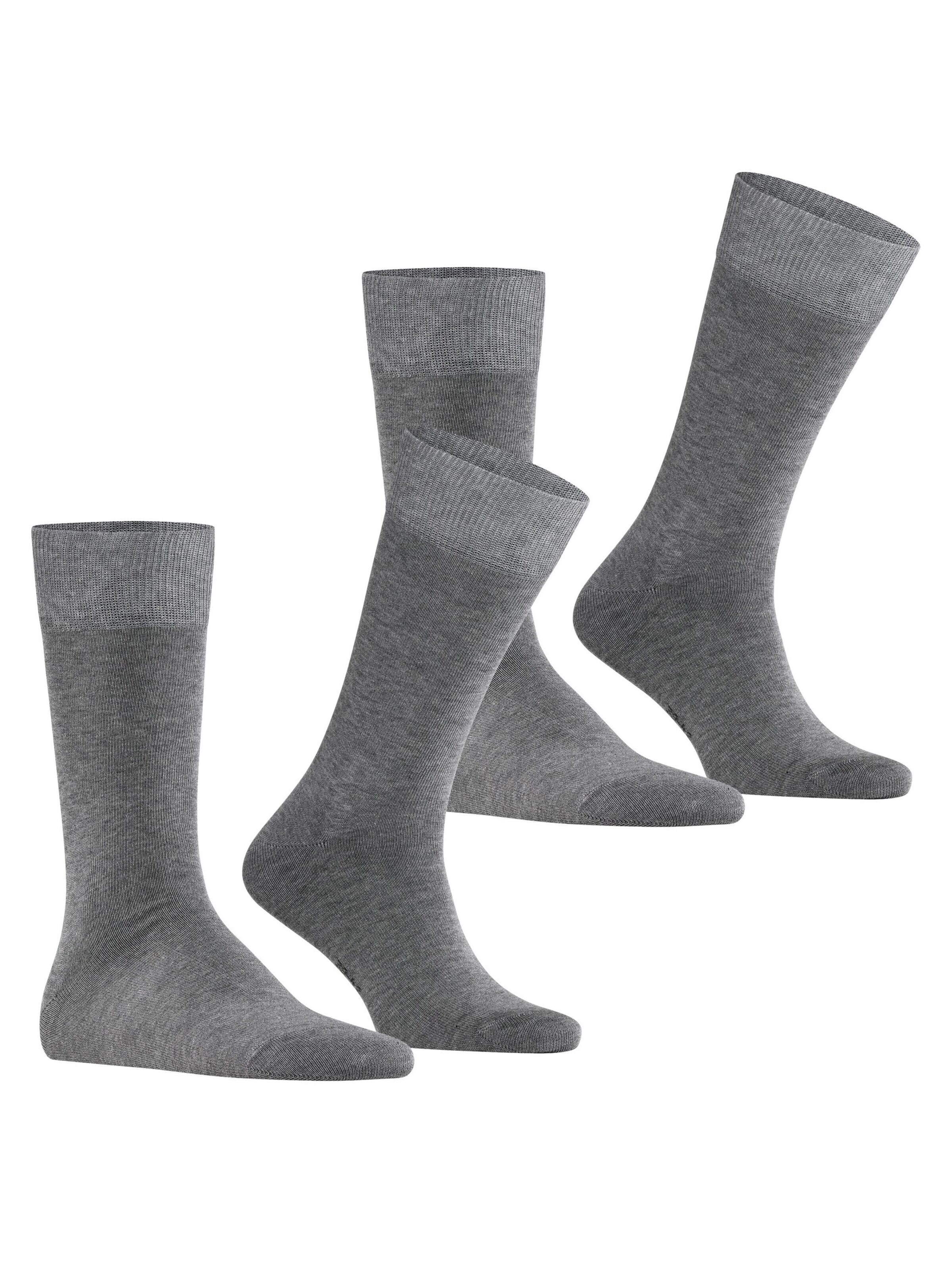FALKE Socks 'Happy 2-Pack' in Grey