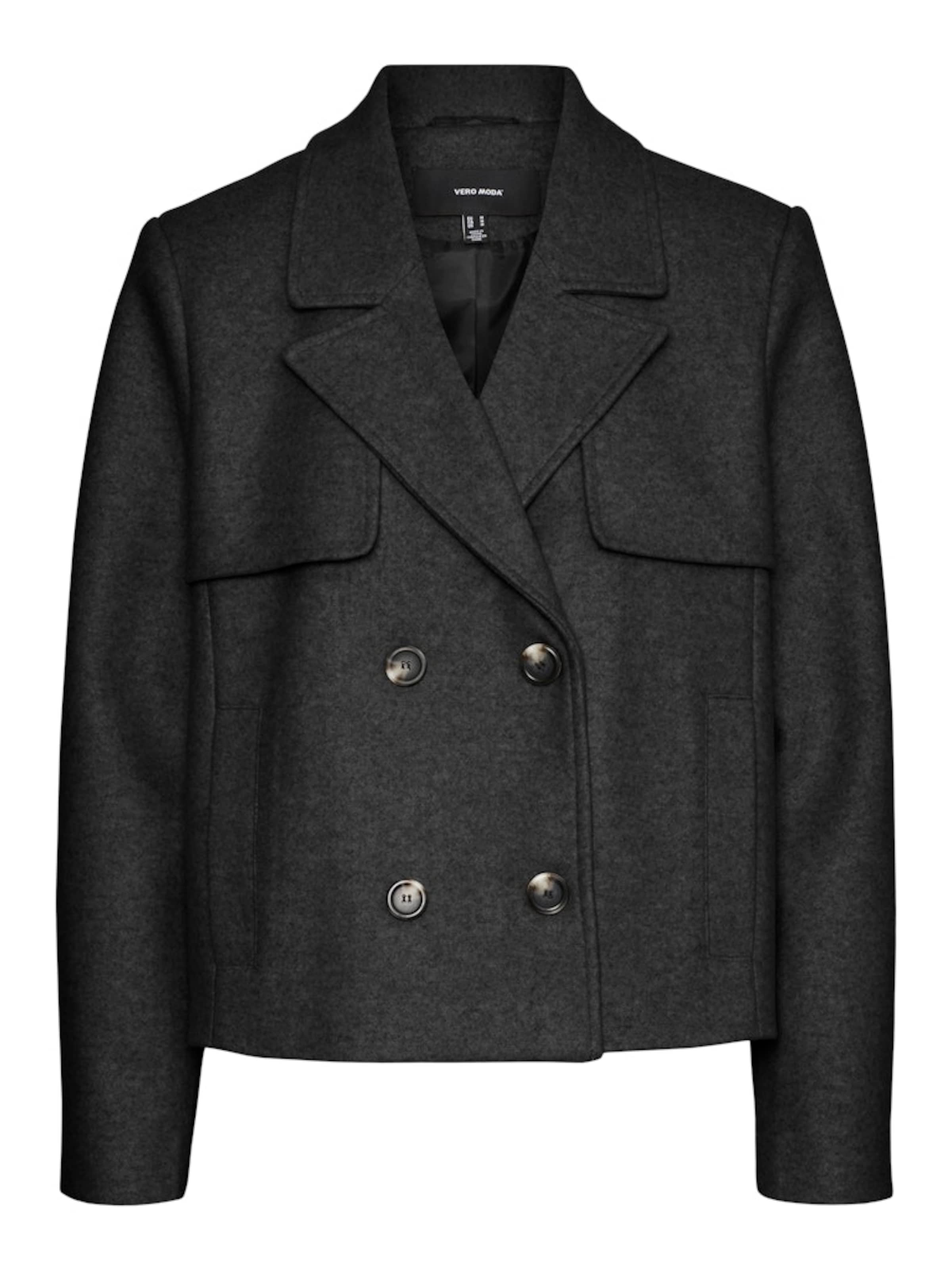 VERO MODA Jacke 'Fortunesheila' in Schwarz: Vorderseite