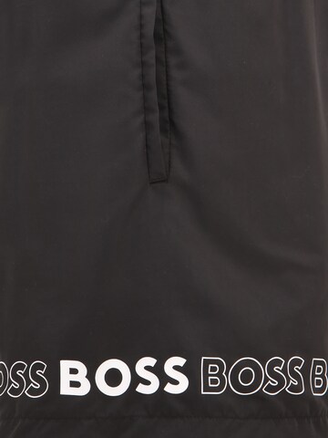 BOSS Badshorts 'Dolphin' i svart