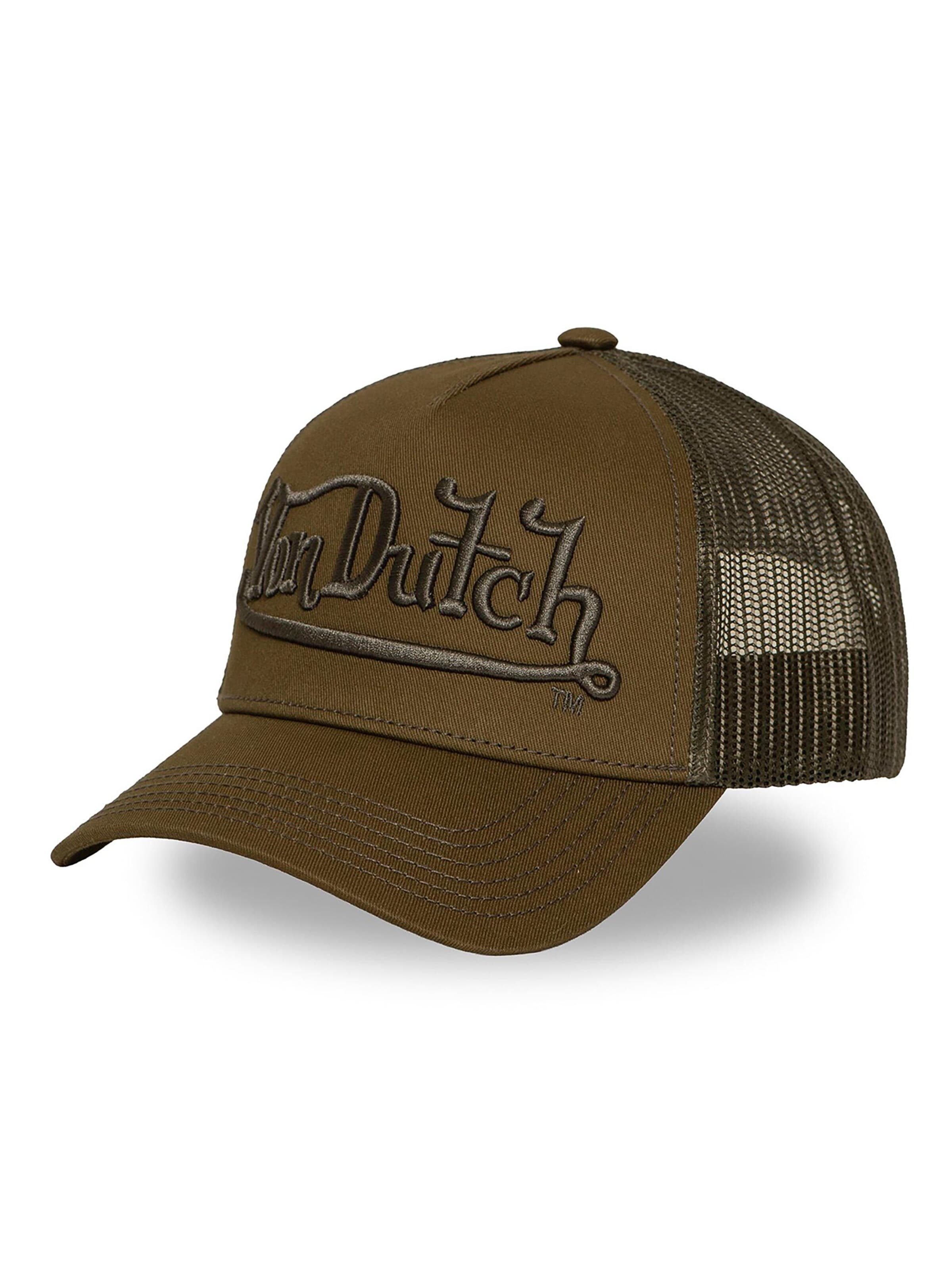 Von Dutch Cap '3D Logo'‌‌‌‌‌ in Grün: Vorderseite