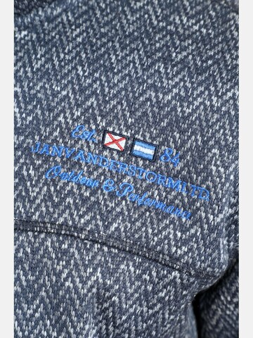 Jan Vanderstorm Fleece Jacket ' Kolmund ' in Blue