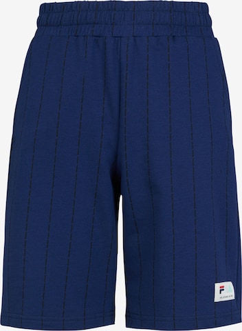 FILA Spodnie 'Tesfeld' w kolorze niebieski: przód