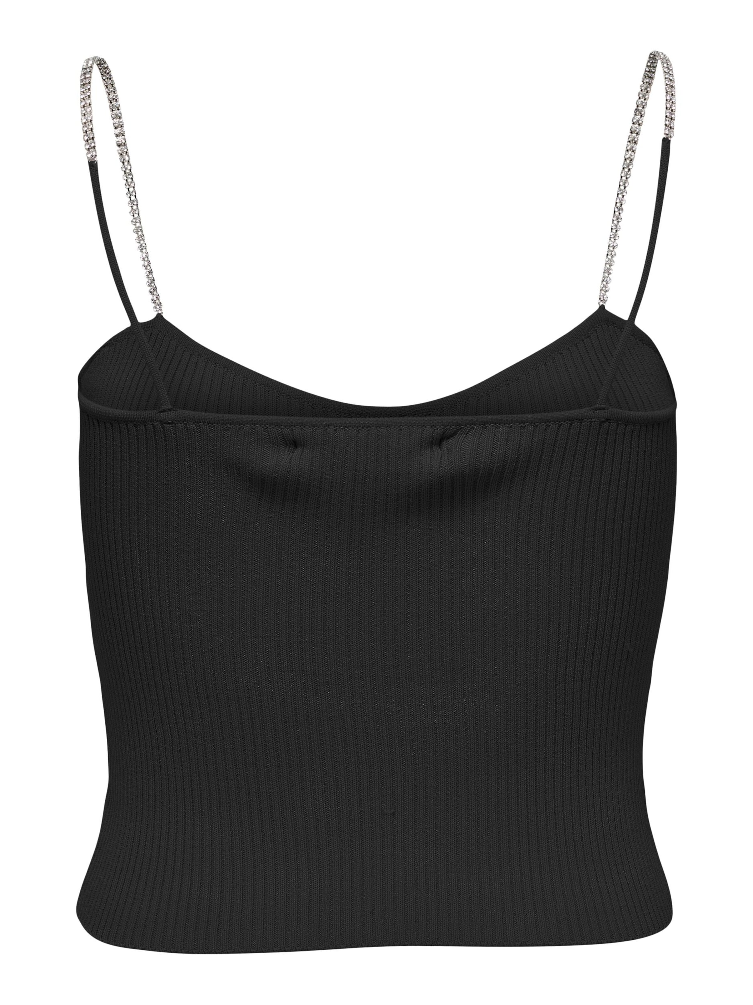 ONLY - Top de punto 'Moon' en negro