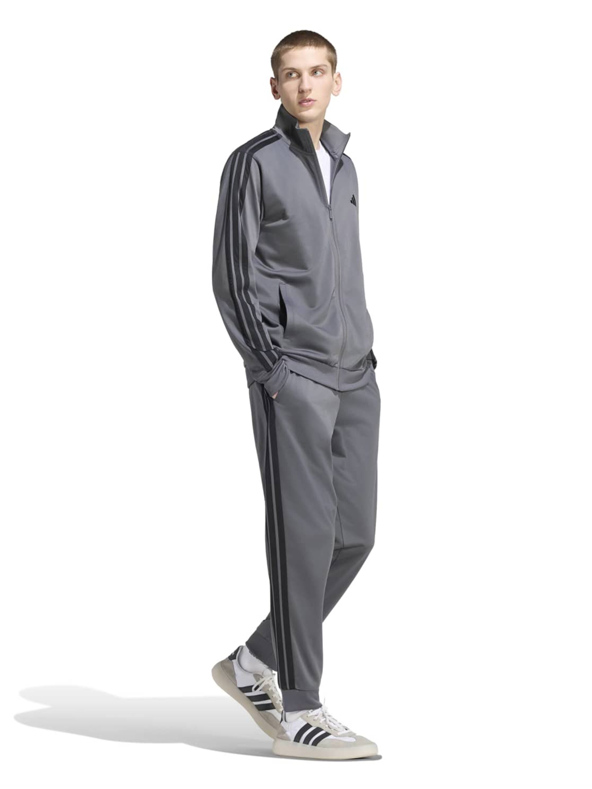 ADIDAS SPORTSWEAR Trainingsanzug 'DAYRDY' in Grau