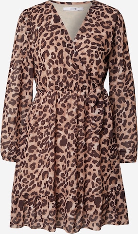 Hailys Šaty 'Ro44mina' – hnědá: přední strana