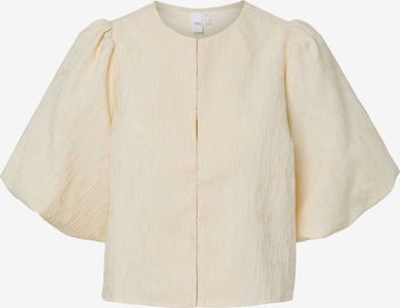 YAS Blouse 'YASMINU' in Beige: front